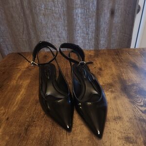 Jessica Simpson Black Patent Heels
